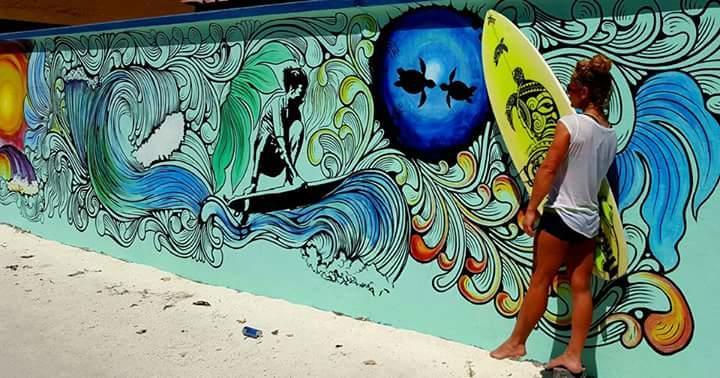 힘마푸시 Natural Surf House 호스텔 외부 사진